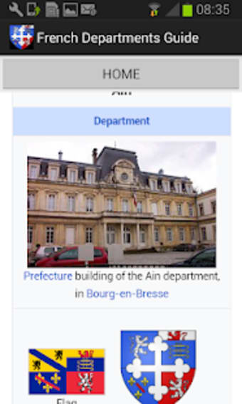 French Departments Guide