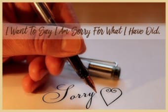 Sorry Greeting Cards