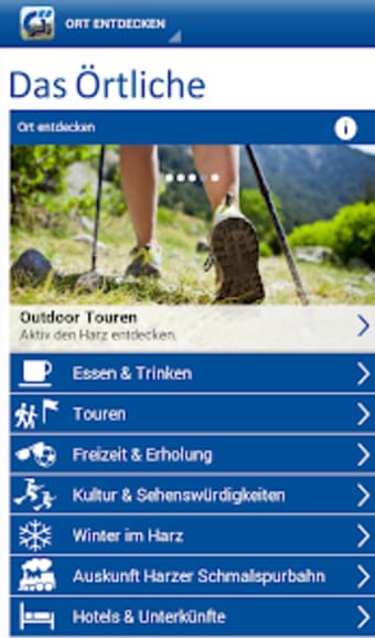 Harz-App von Das Örtliche