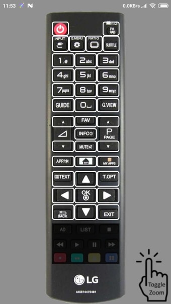 LG TV IR remote no settings