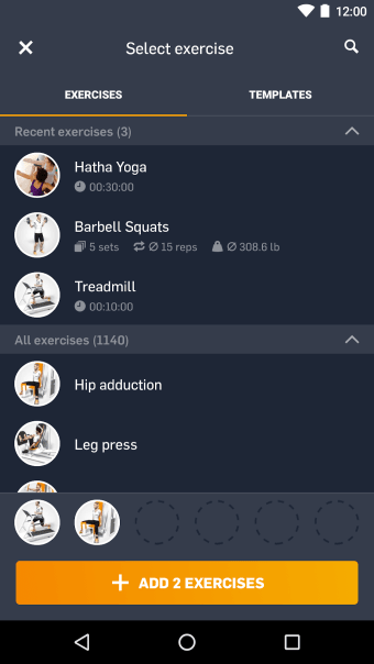EGYM Fitness app
