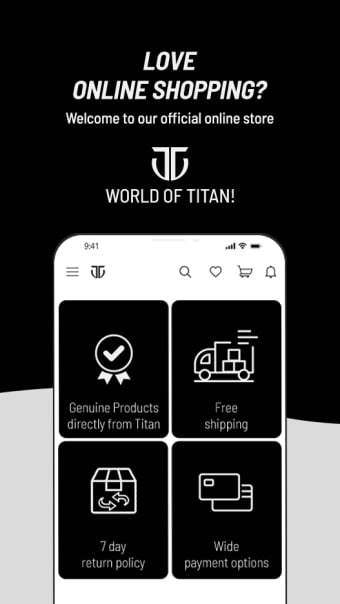 World of Titan App  Find Your Favourite Products