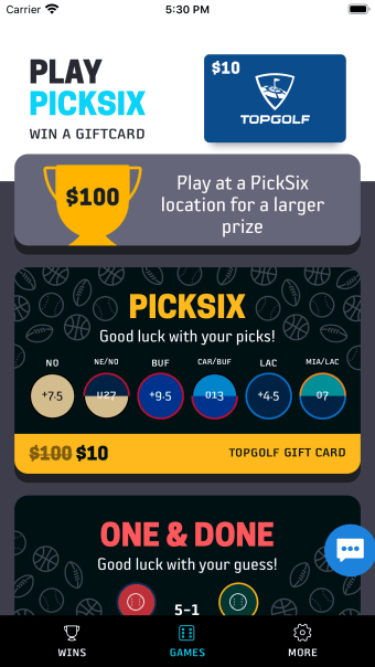 Play PickSix