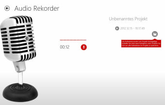 Audio Recorder für Windows 10