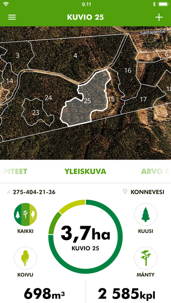 UPM Metsä  Metsänarvolaskuri