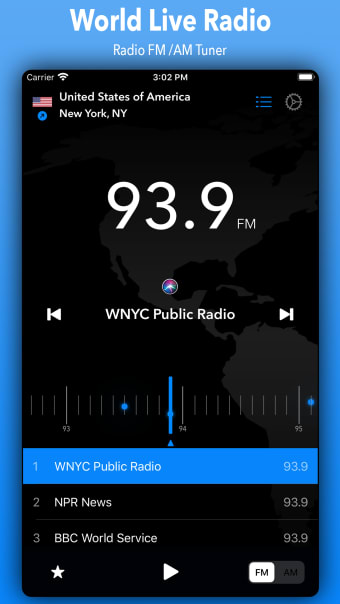 Radio App - Simple Radio Tuner