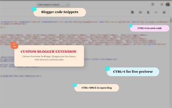 Custom Blogger Extension