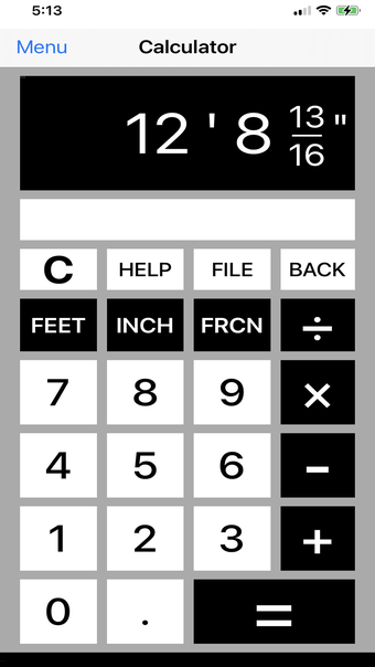 Construction Calculator - Feet