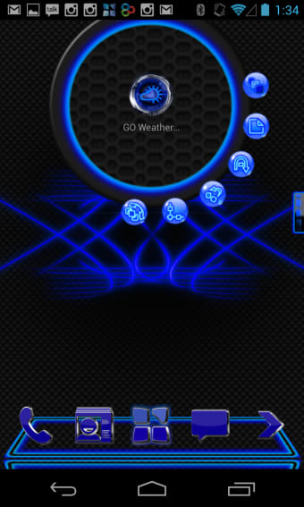 Blue Krome Theme and Icons