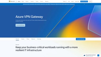 Image 0 for Azure VPN Gateway