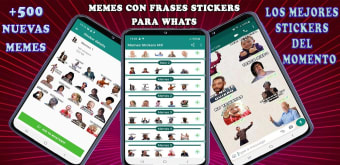 Memes stickers phrases in Spanish - WAStickerApps
