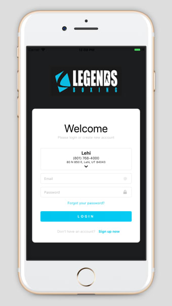 Legends Boxing App
