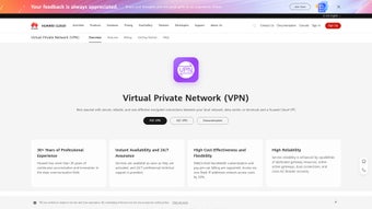 Image 0 for Huawei Cloud VPN