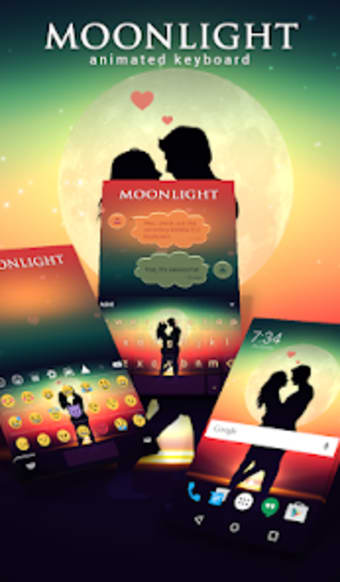 Moonlight Animated Keyboard