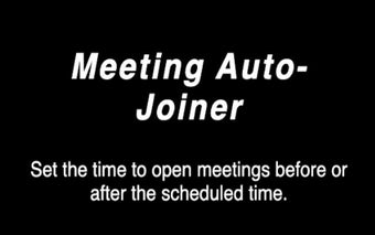 Meeting Auto-Joiner