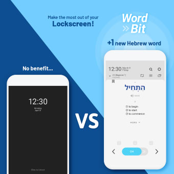 WordBit Hebrew for English