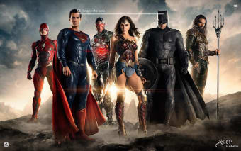 Justice League HD Wallpaper New Tab Theme