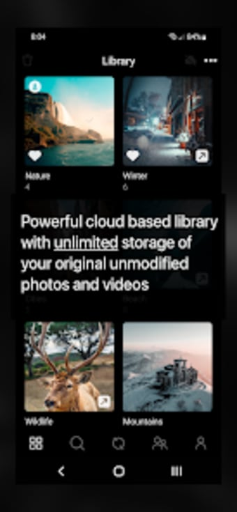 Photos Cloud Library