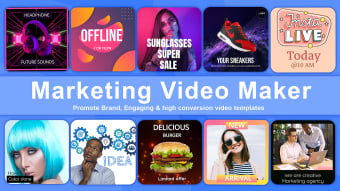 Marketing video maker Ad maker