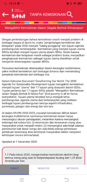 SDG Metadata Indonesia