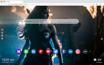 Justice League Popular DC HD New Tabs Theme