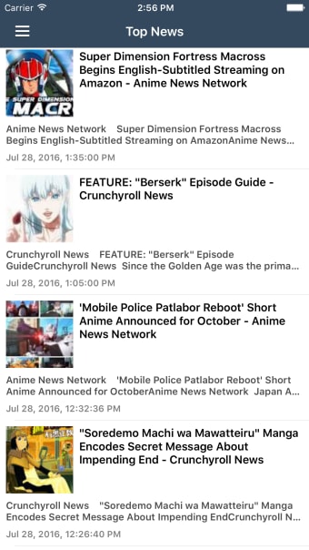 Anime News  Music Videos  Shows Free Edition
