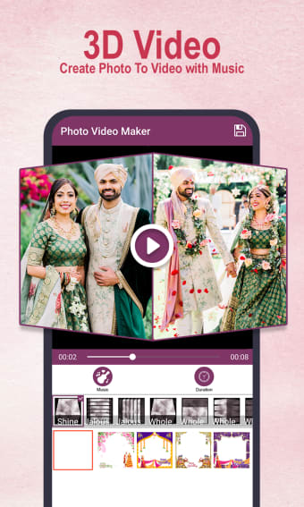 Marriage Video Maker with Song