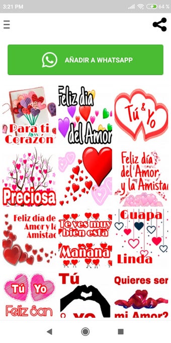 Pegatinas de Amor 2021: San Valentín