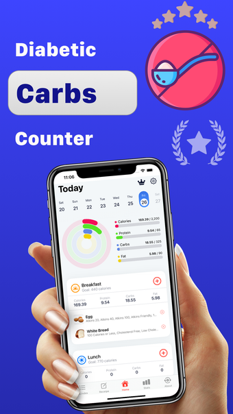 Diabetic carb counter