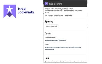 Strapi bookmarks