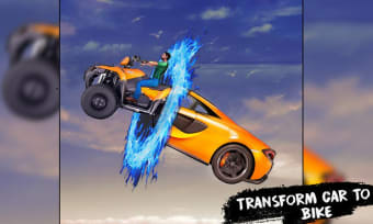 Grand Ramp Bike, Car & Plane Racing Transformers