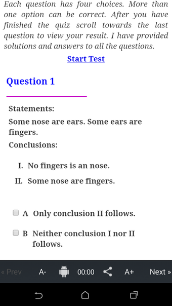 Statements Conclusion -1(IBPS)