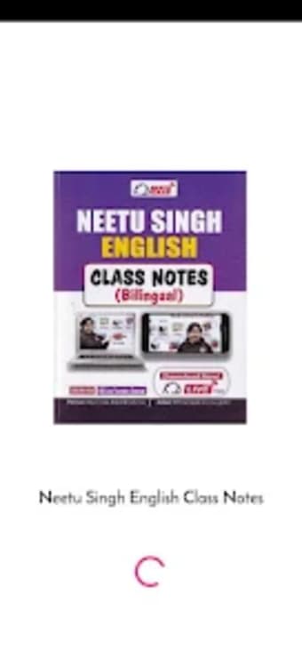 Neetu Singh English Classnotes