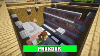 100 level parkour for mcpe