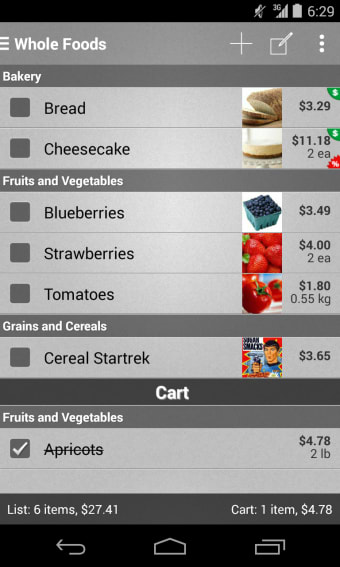 Mighty Shopping List Free