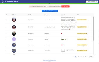 Free Turbo IG Comment Export Tool