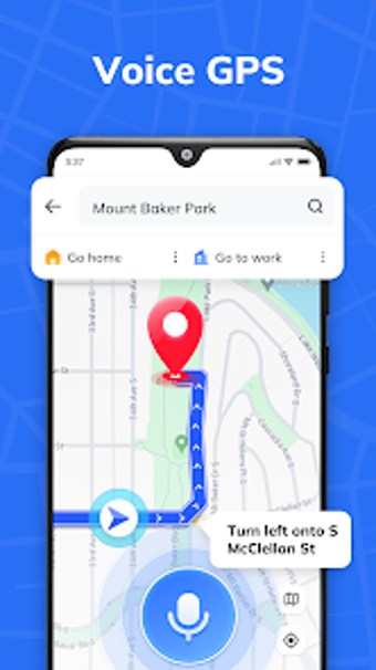 Voice GPS Navigation: GPS Map