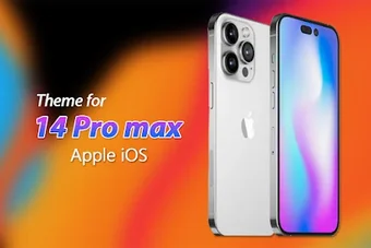 14 Pro max Theme of IPhone