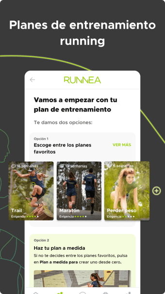 Runnea: running training