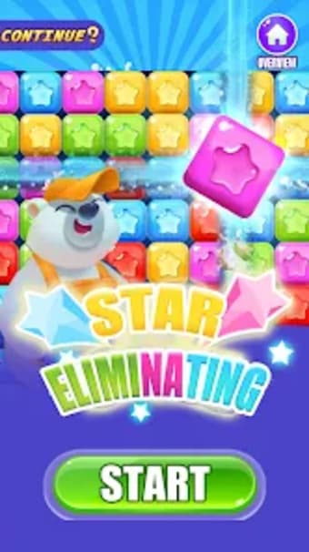 Colorful Star Elimination Game