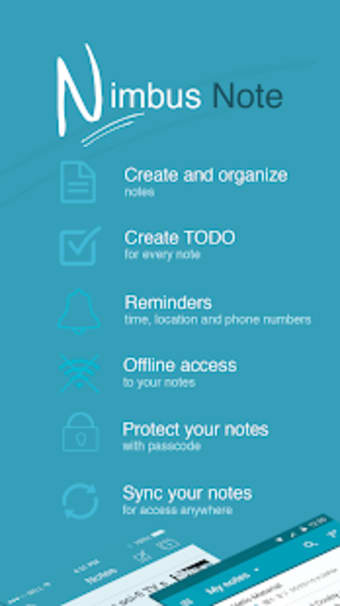 Nimbus Note - Useful notepad and organizer