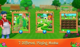 Andys Garden Decoration Landscape Cleaning Game