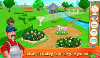 Andys Garden Decoration Landscape Cleaning Game