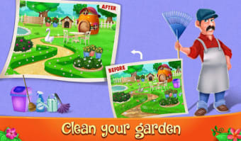 Andys Garden Decoration Landscape Cleaning Game