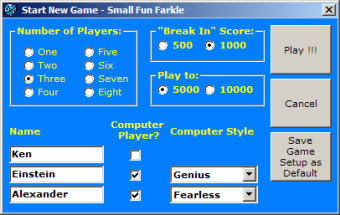 Small Fun Farkle