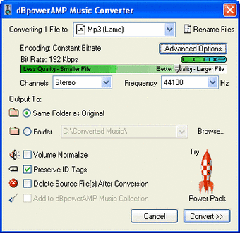 illustrate dbpoweramp music converter r15.3
