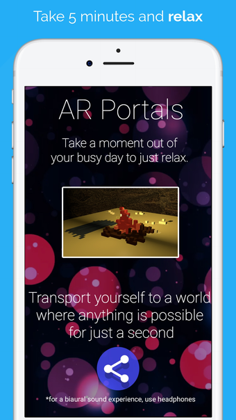 AR Relax With Portals