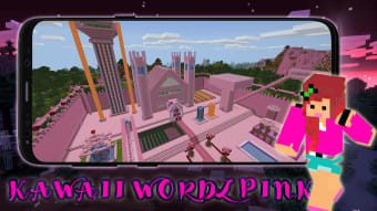 Kawaii World Mods Pink MCPE