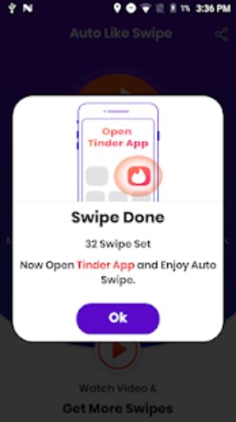 Auto Like Swipe Original 100k users