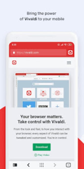 Vivaldi Browser with ad blocker: fast  private